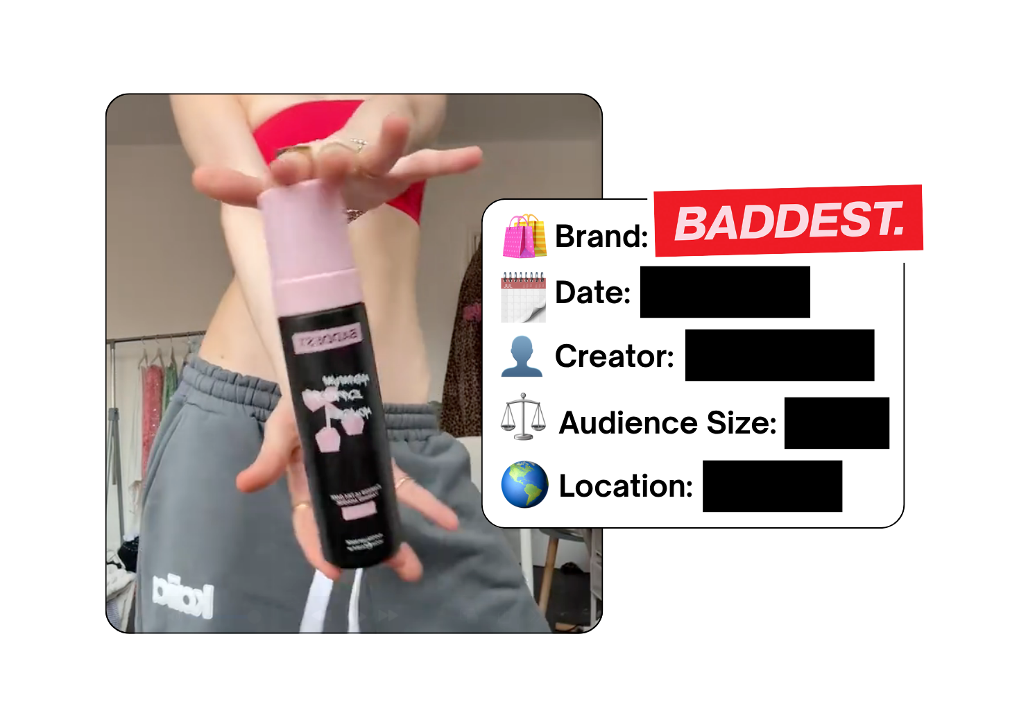 Spotted: Baddest Bod in a new paid collab