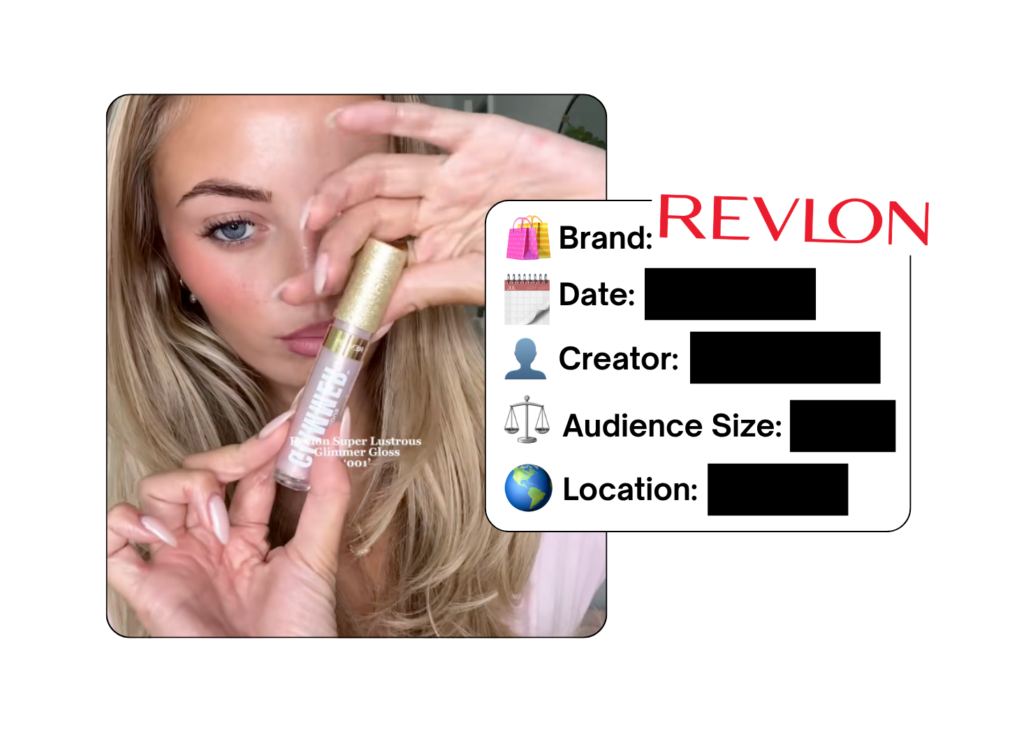 Spotted: Revlon in a new paid collab