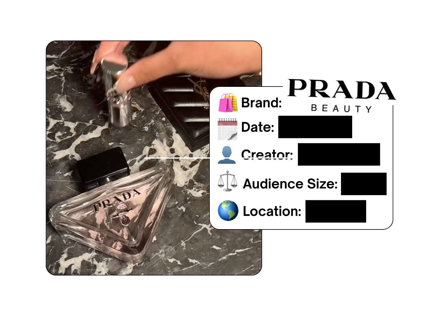 Spotted: Prada Beauty in a new paid collab