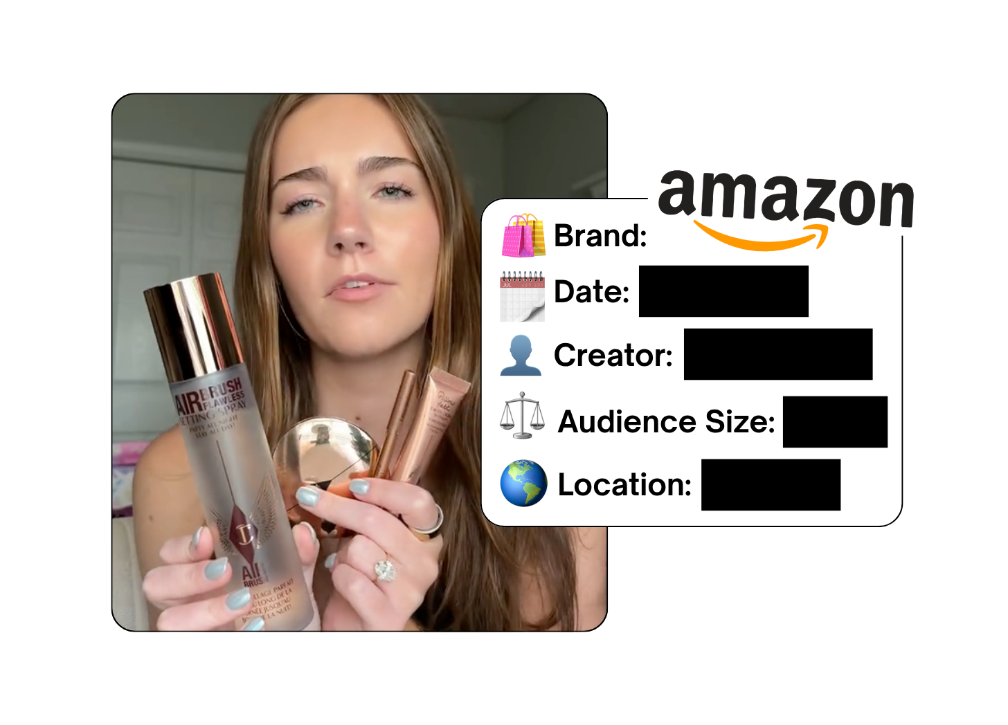 Spotted: Amazon in a new paid collab