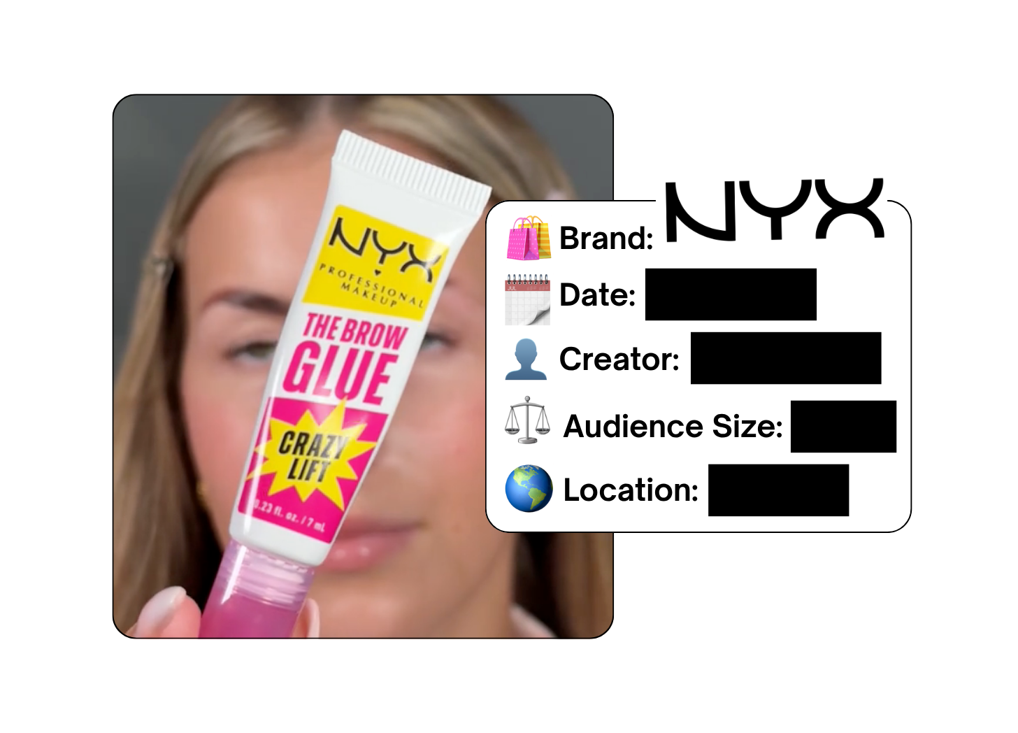 Spotted: NYX Cosmetics in a new paid collab