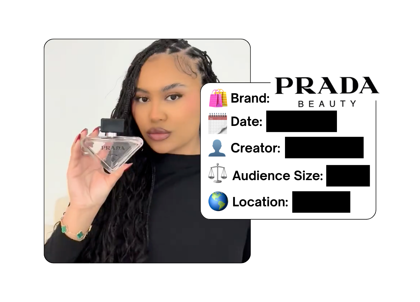 Spotted: Prada Beauty in a new paid collab