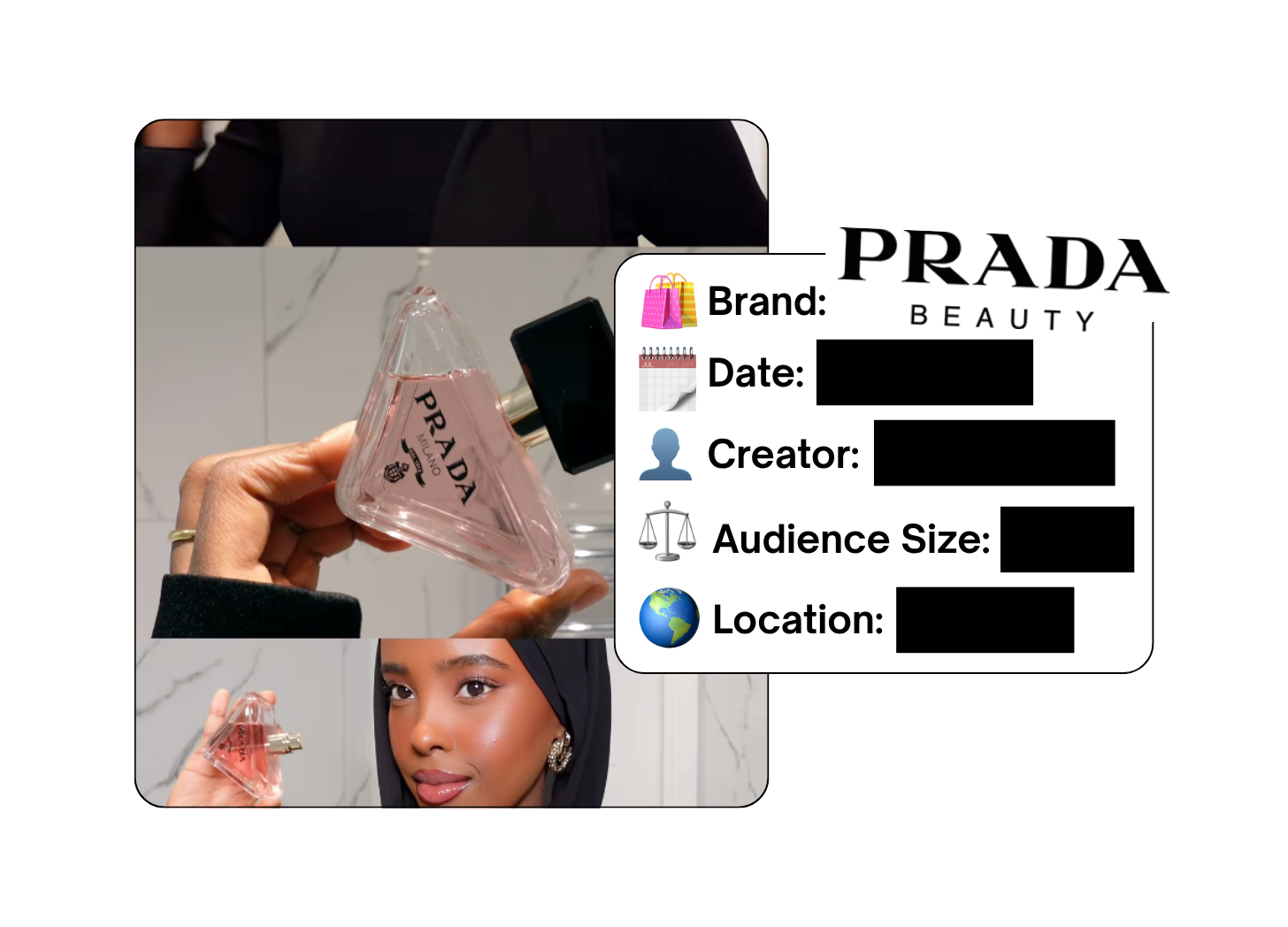 Spotted: Prada Beauty in a new paid collab
