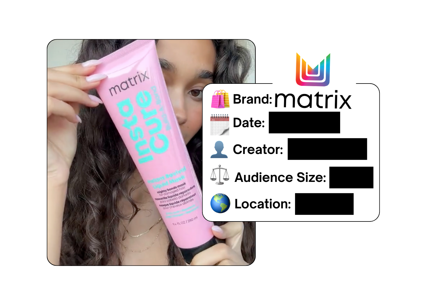 Spotted: Matrix in a new paid collab