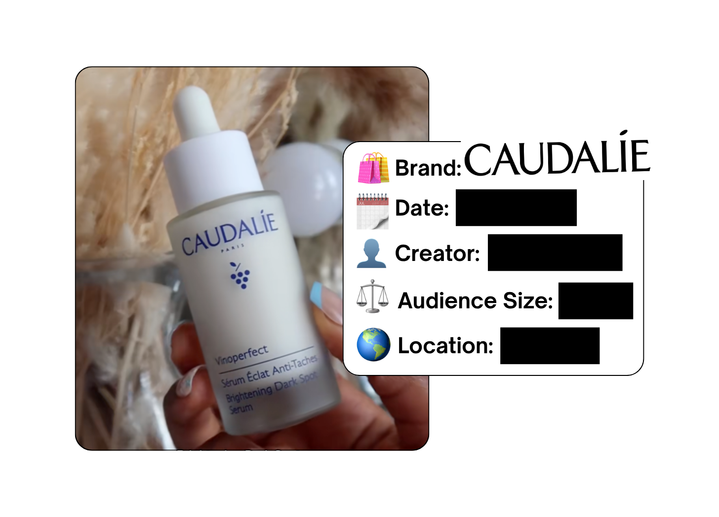 Spotted: Caudalie in a new paid collab