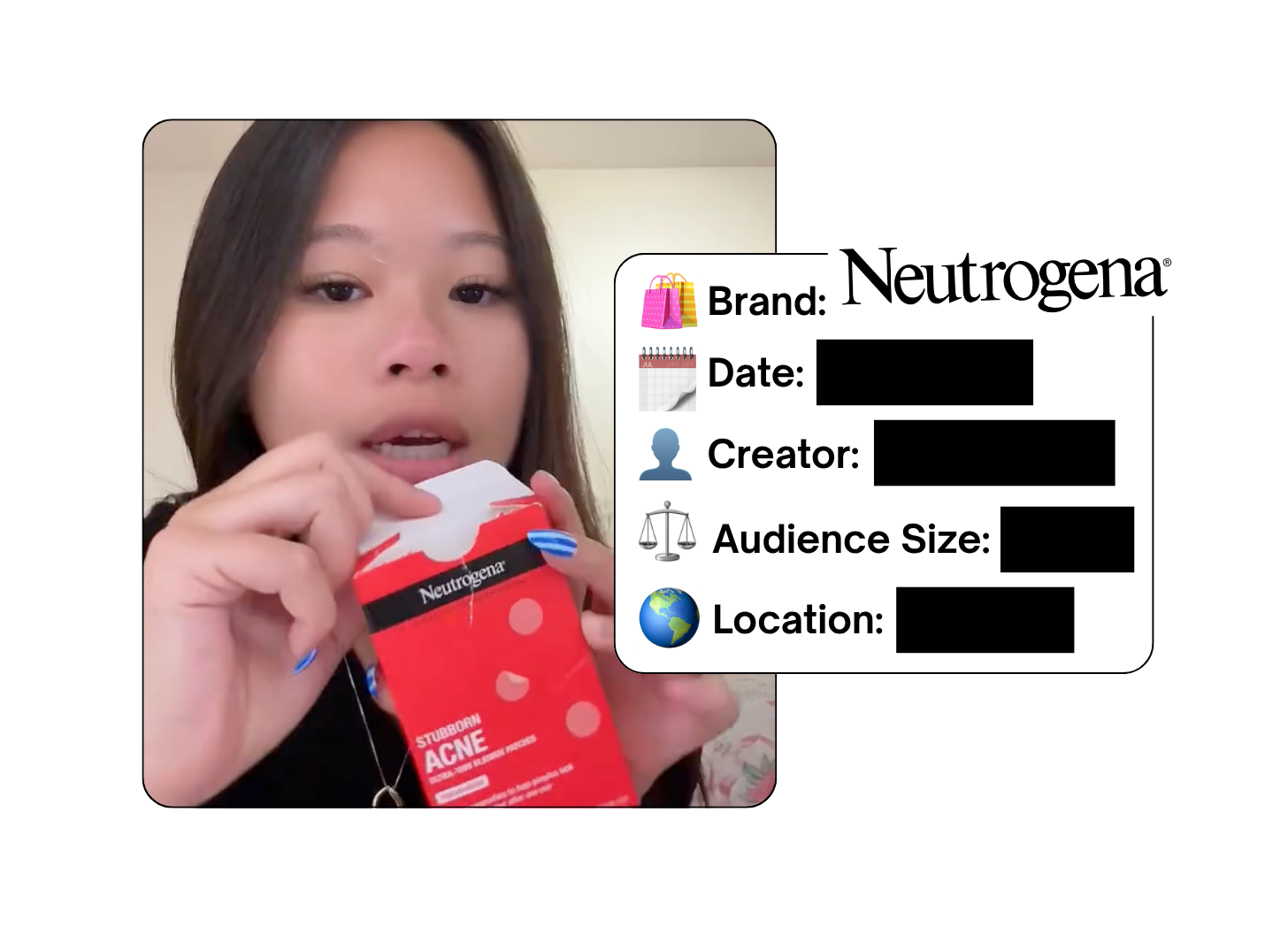 Spotted: Neutrogena in a new paid collab