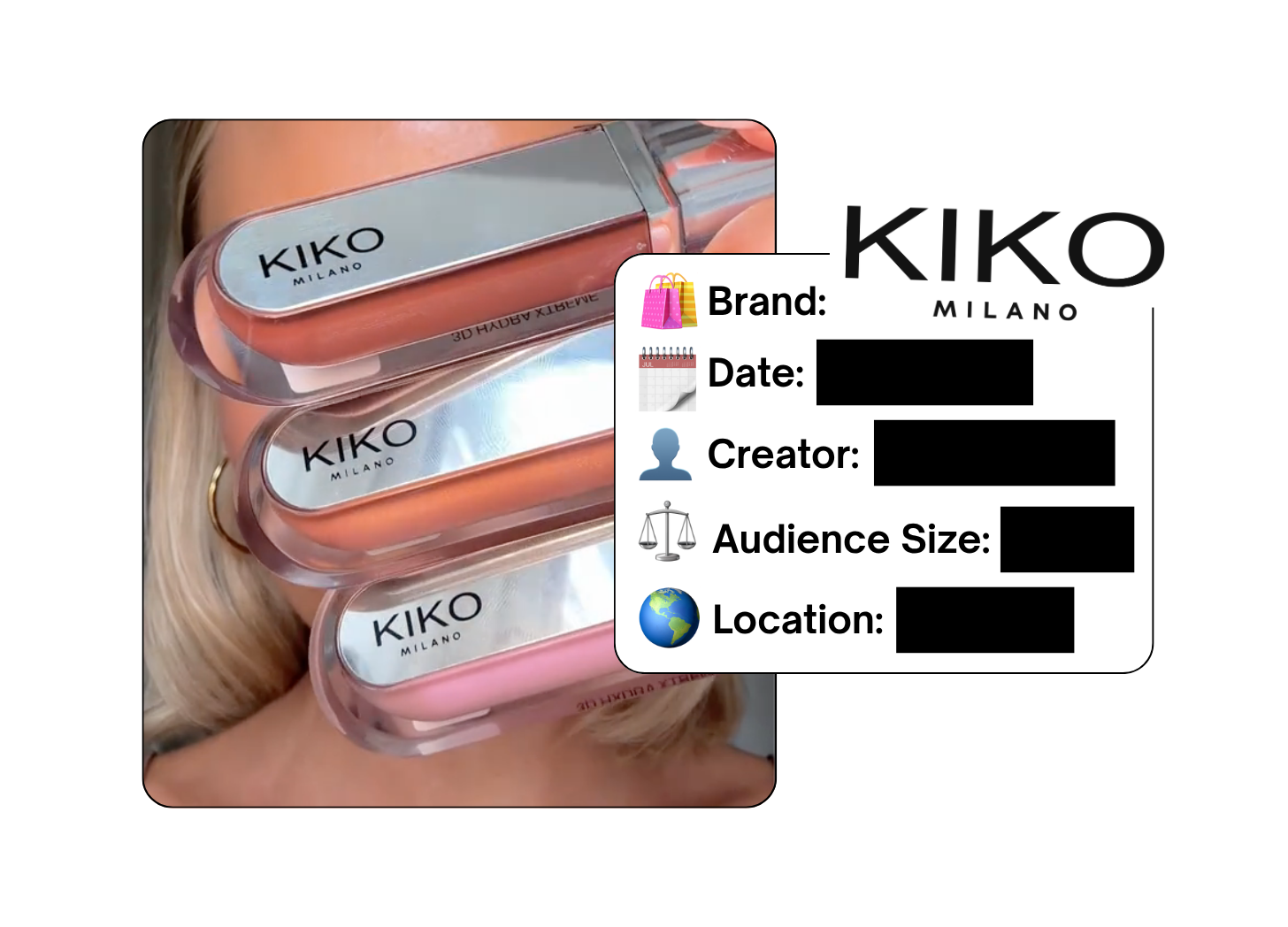 Spotted: KIKO in a new paid collab