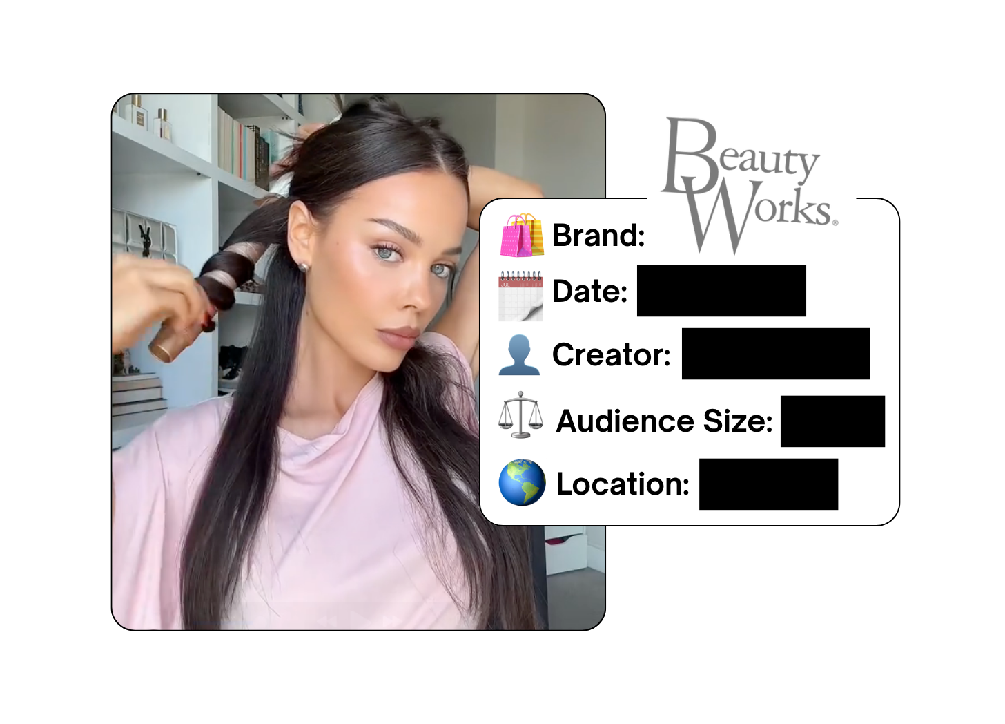Spotted: Beauty Works in a new paid collab