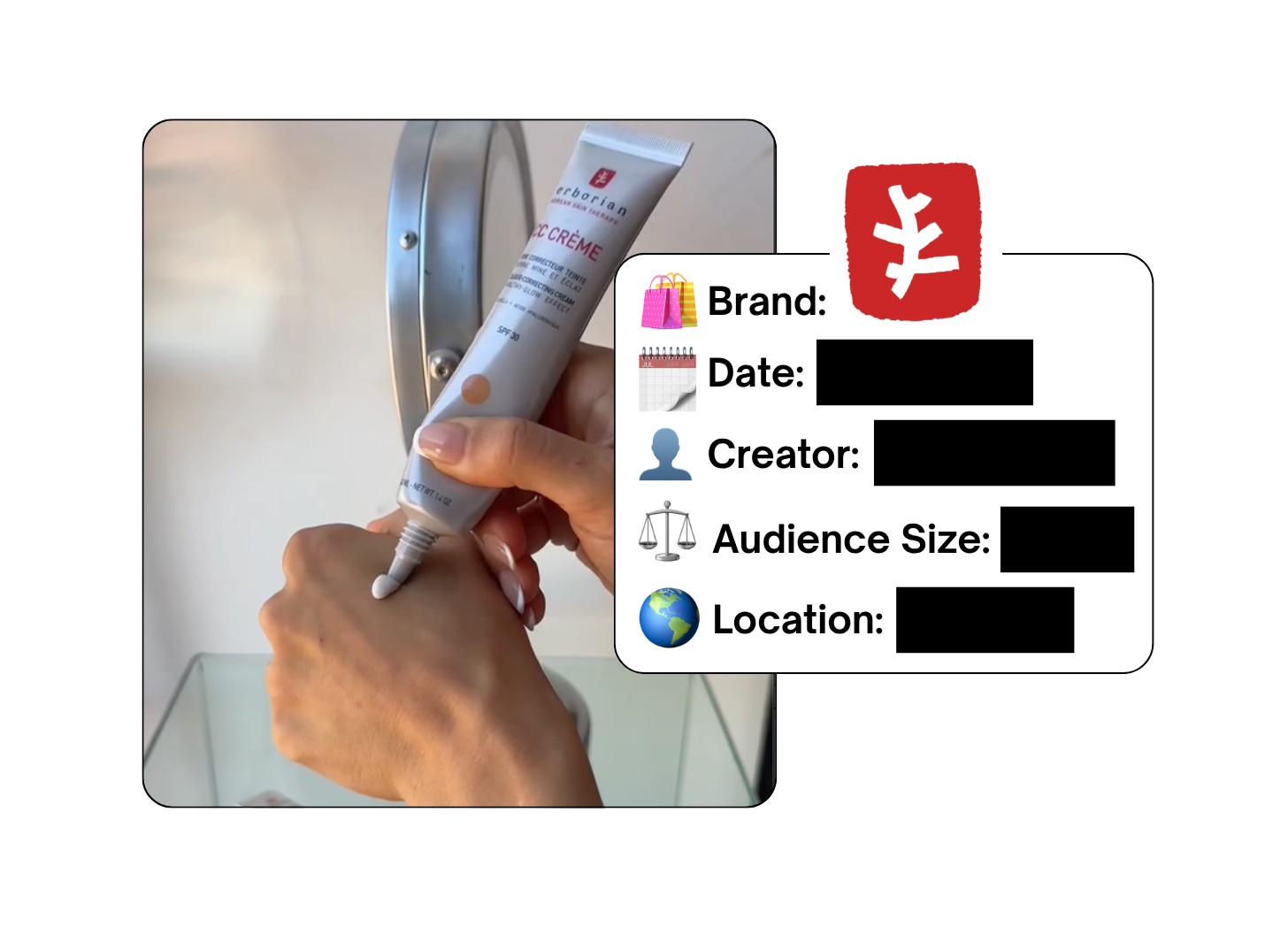 Spotted: Erborian in a new paid collab