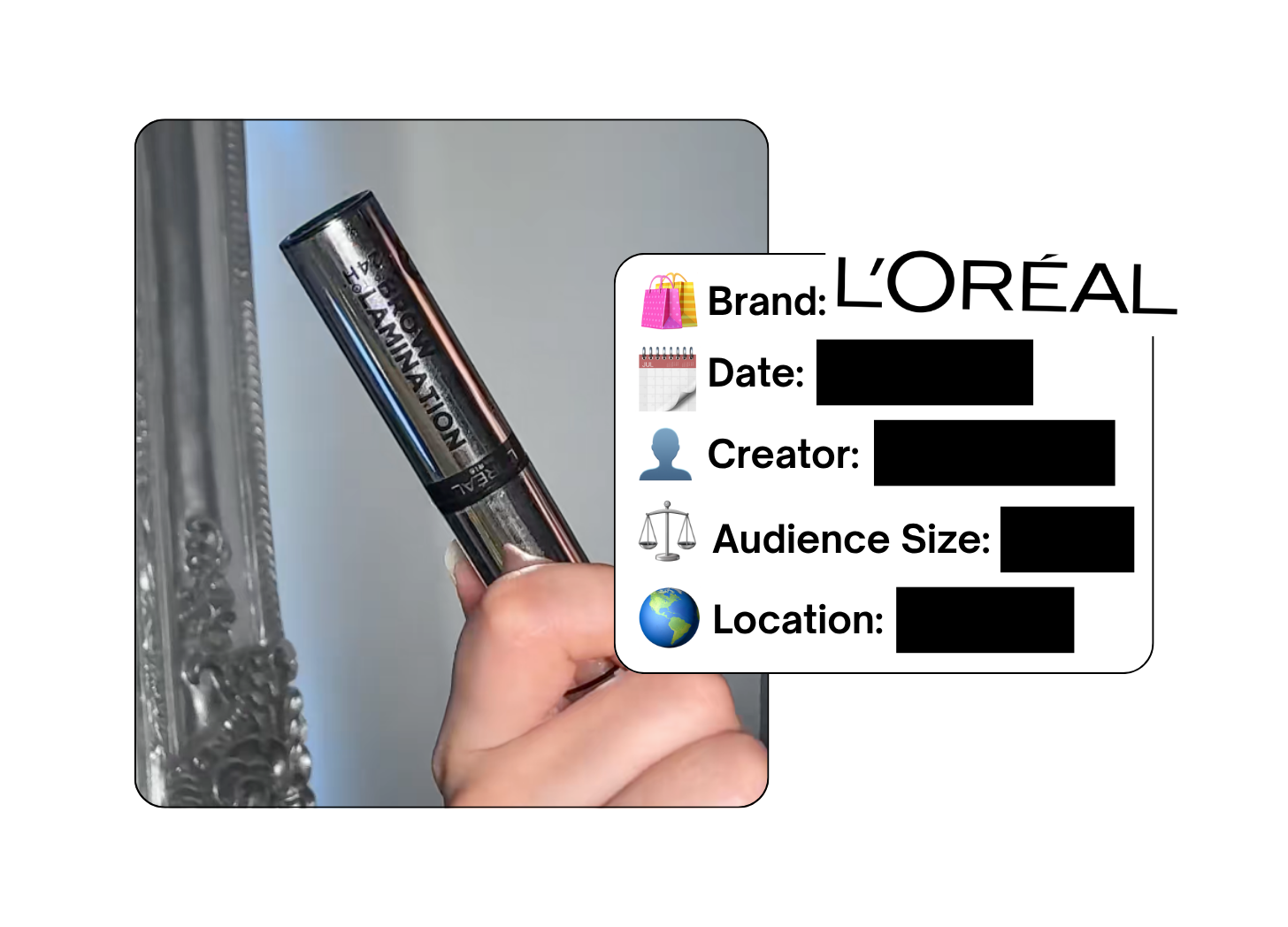Spotted: L'Oreal in a new paid collab