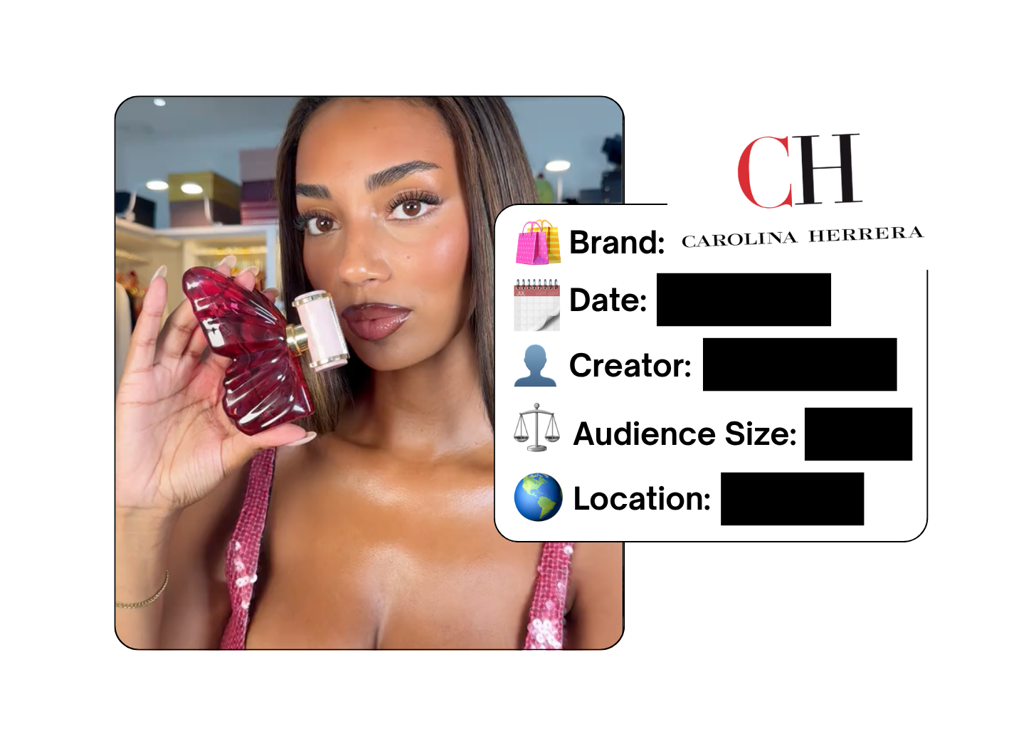 Spotted: Carolina Herrera in a new paid collab