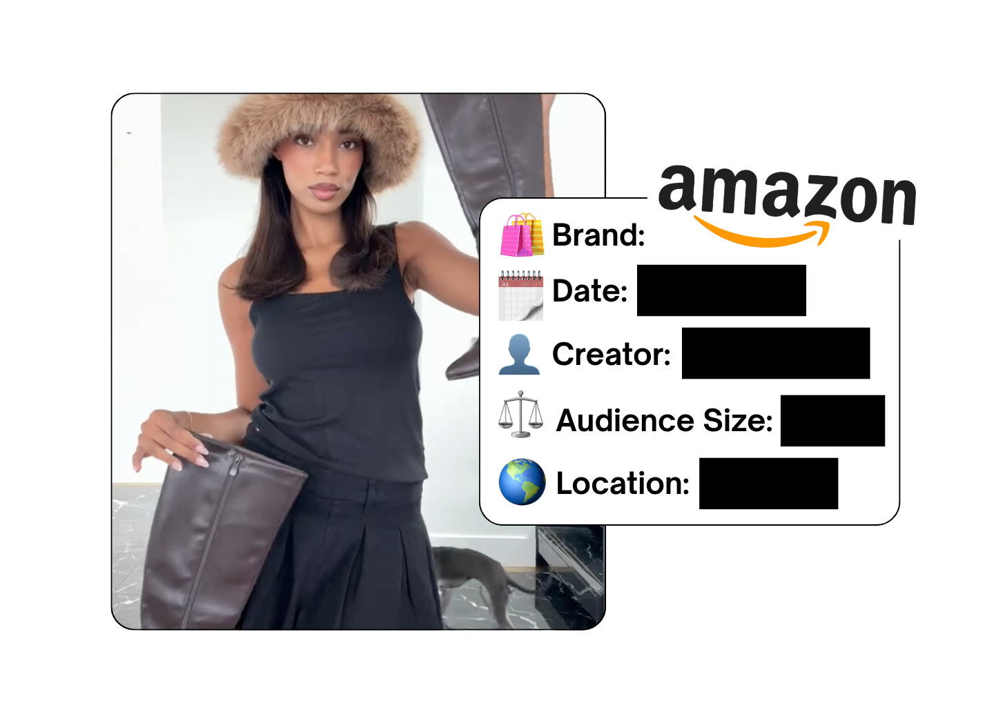 Spotted: Amazon in a new paid collab