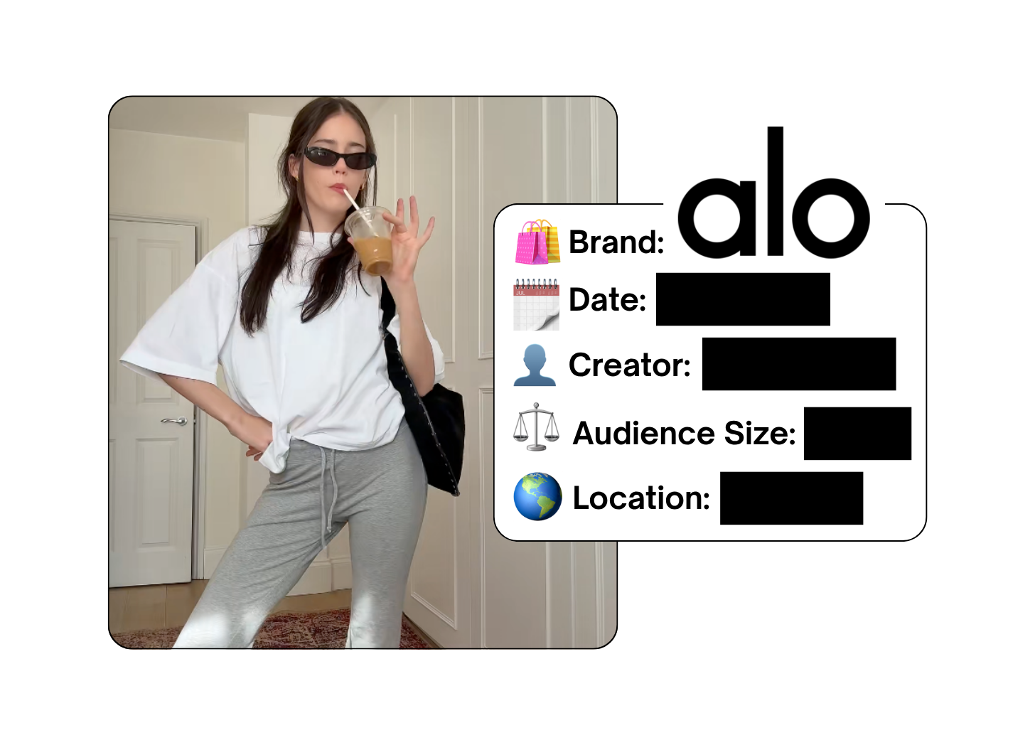 Spotted: Alo in a new paid collab