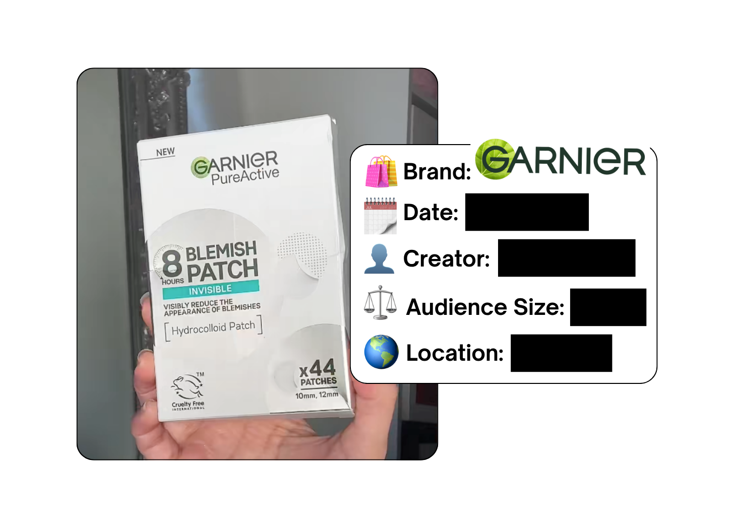 Spotted: Garnier in a new paid collab