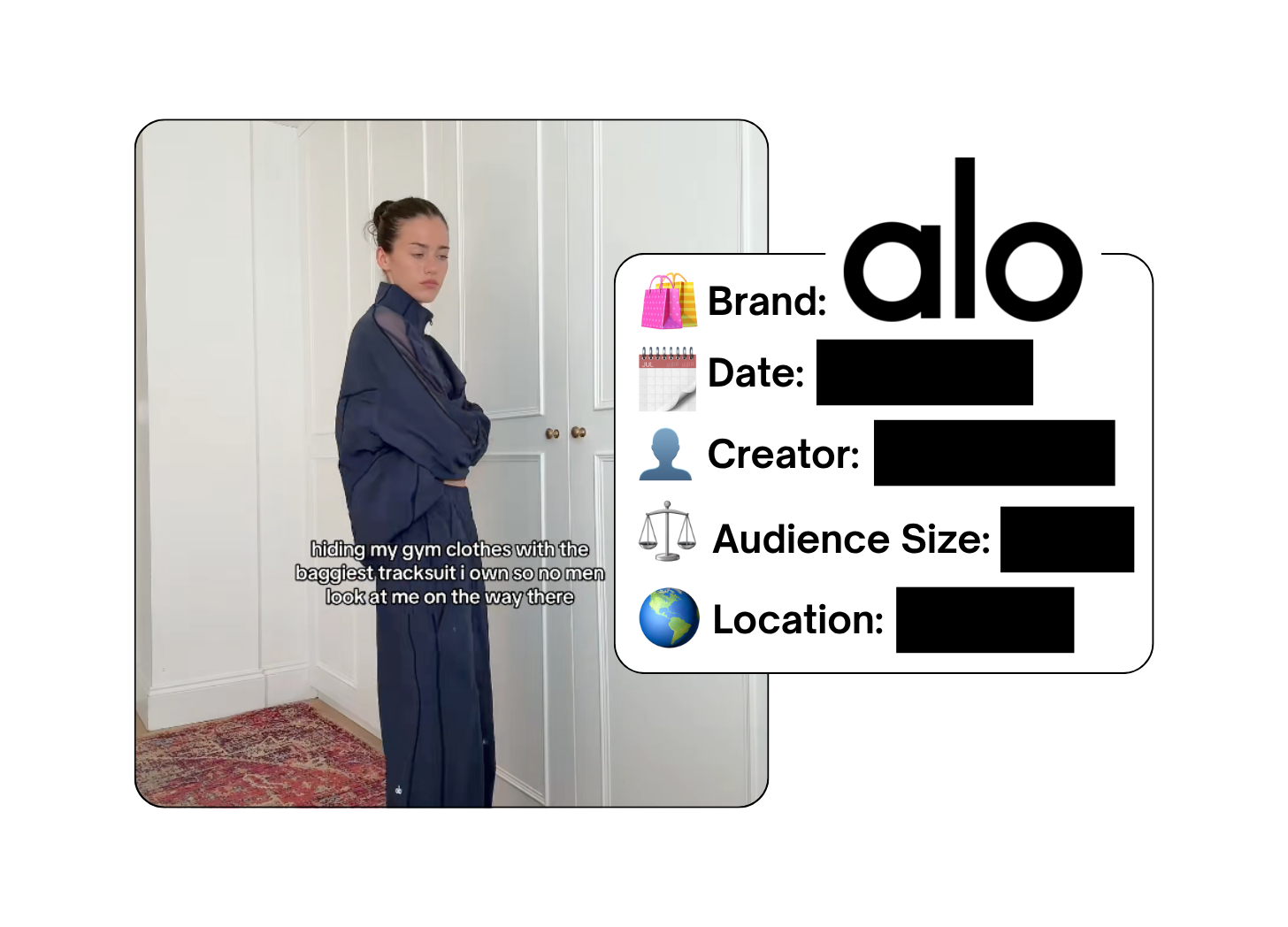 Spotted: Alo in a new paid collab