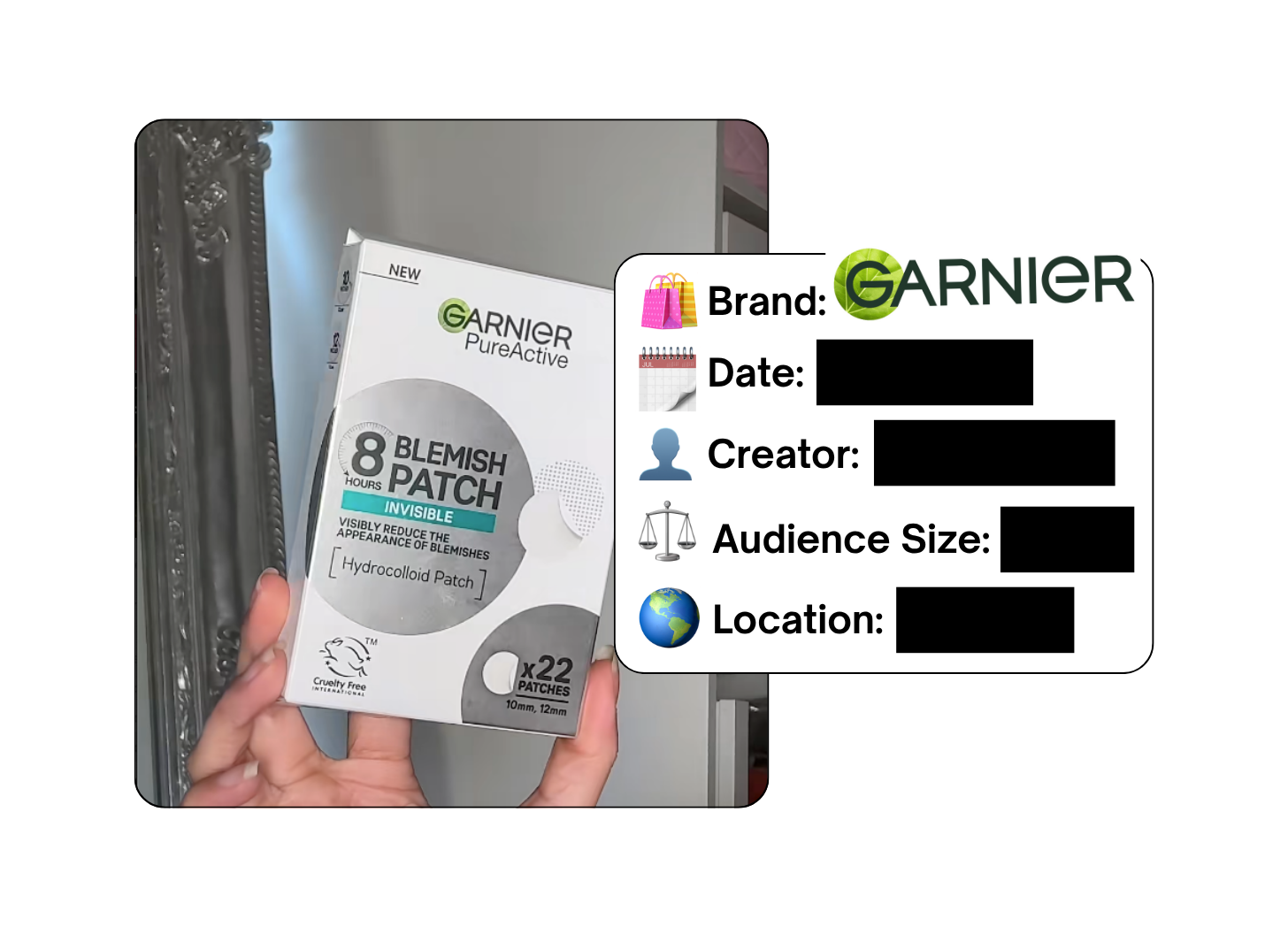 Spotted: Garnier in a new paid collab