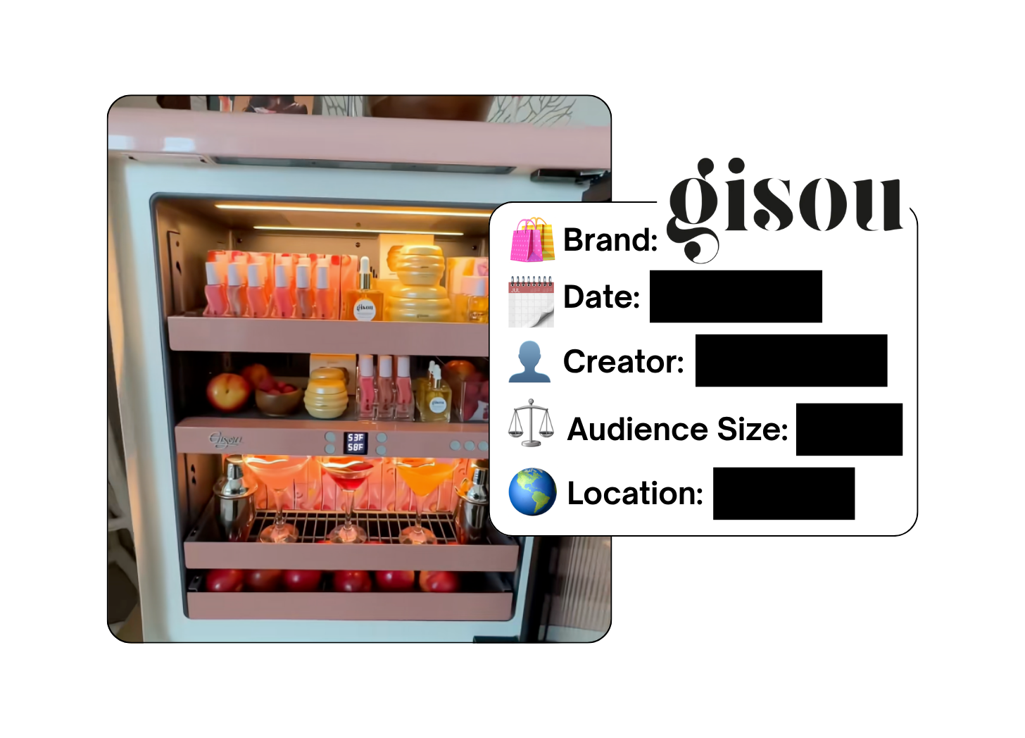 Spotted: Gisou in a new paid collab