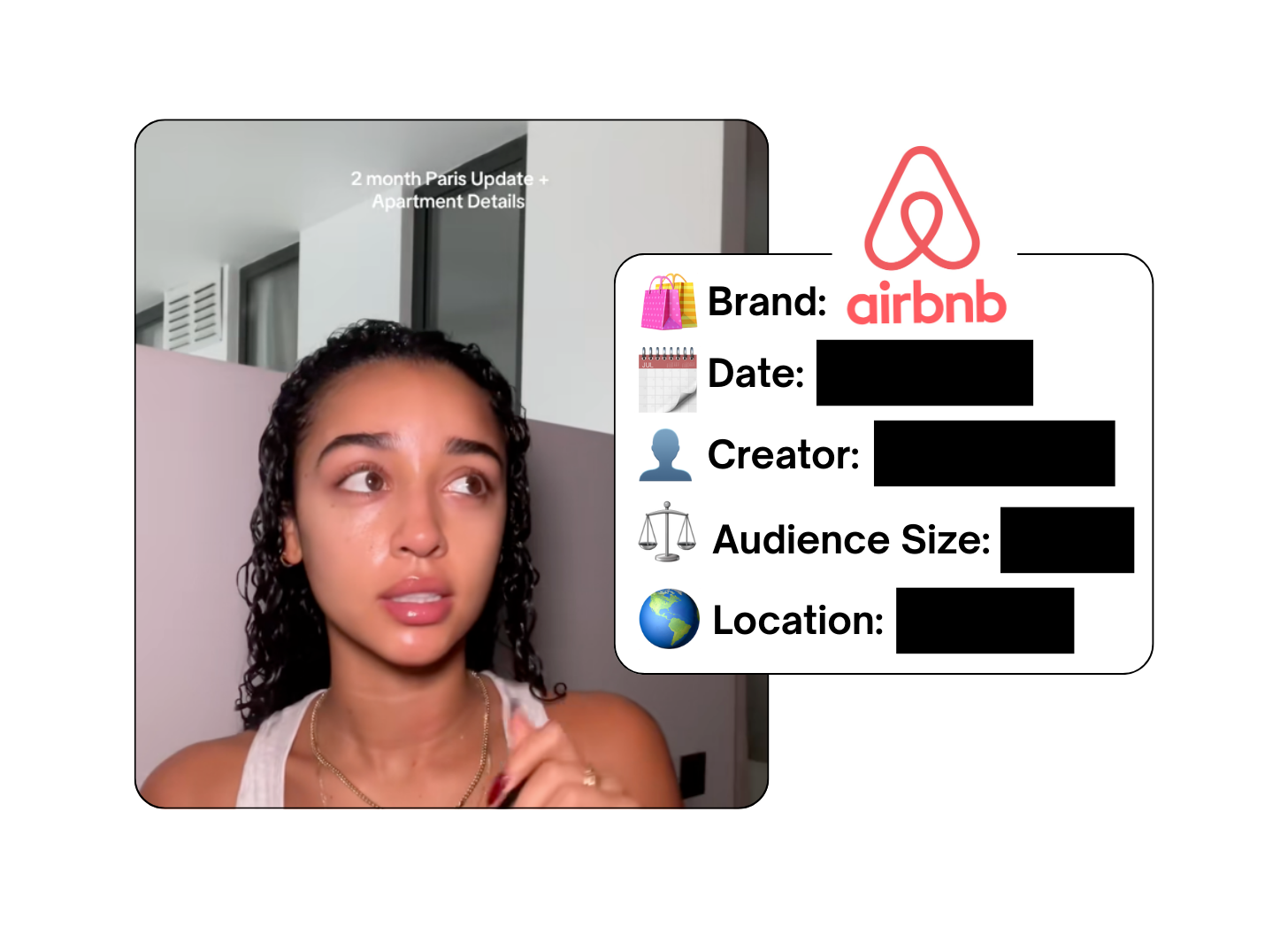 Spotted: Airbnb in a new paid collab