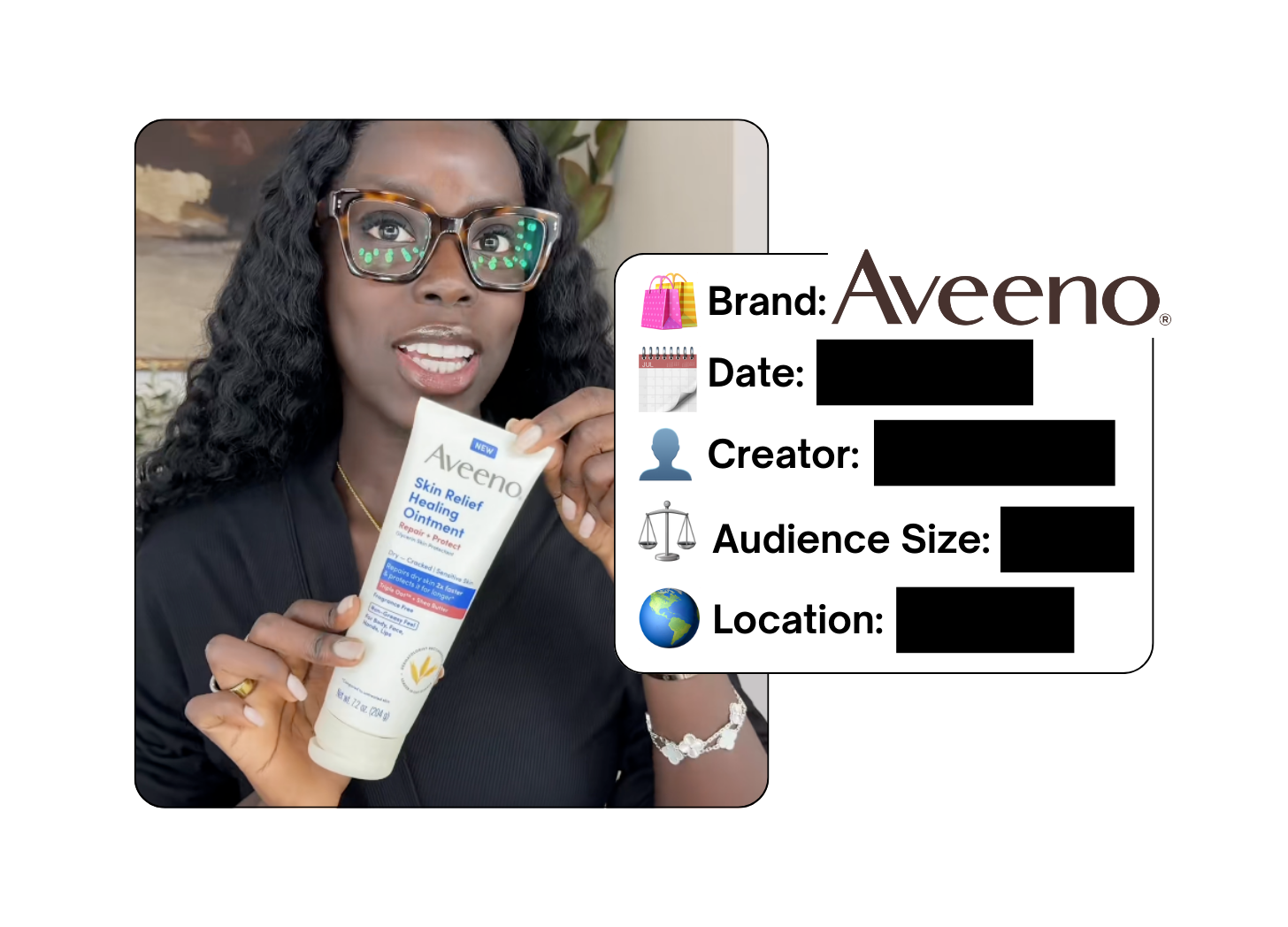 Spotted: Aveeno in a new paid collab