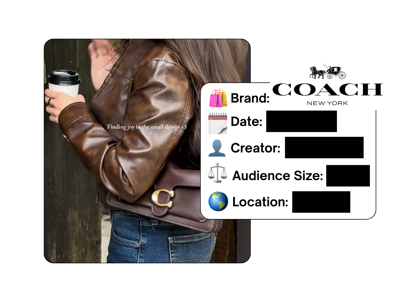 Spotted: Coach in a new paid collab