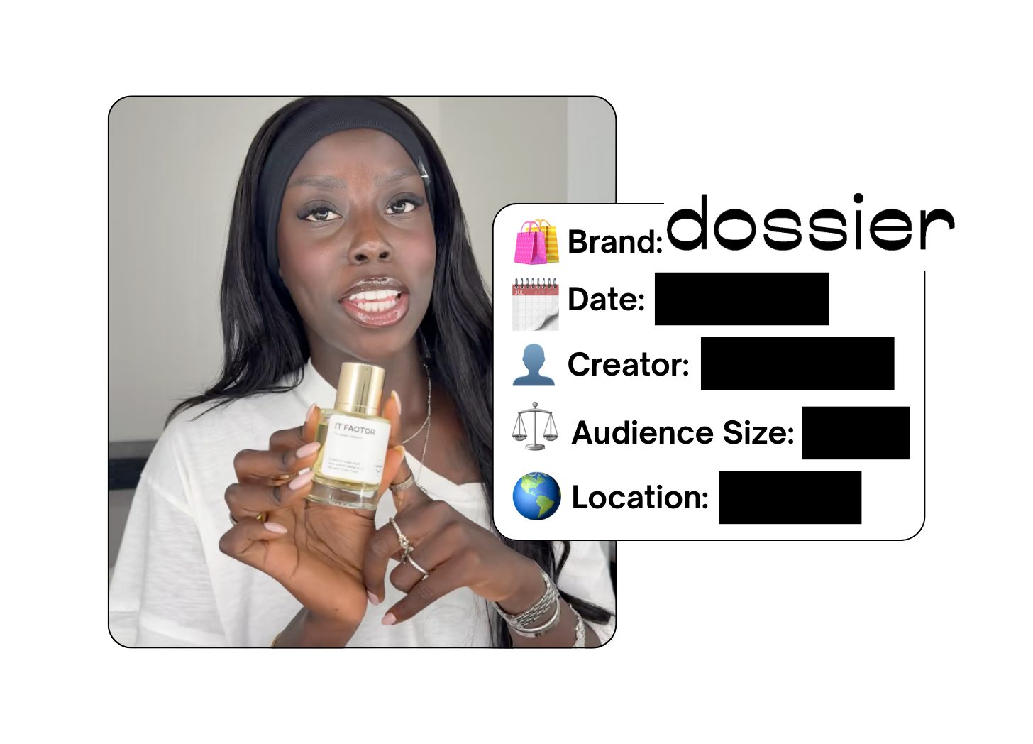 Spotted: Dossier in a new paid collab