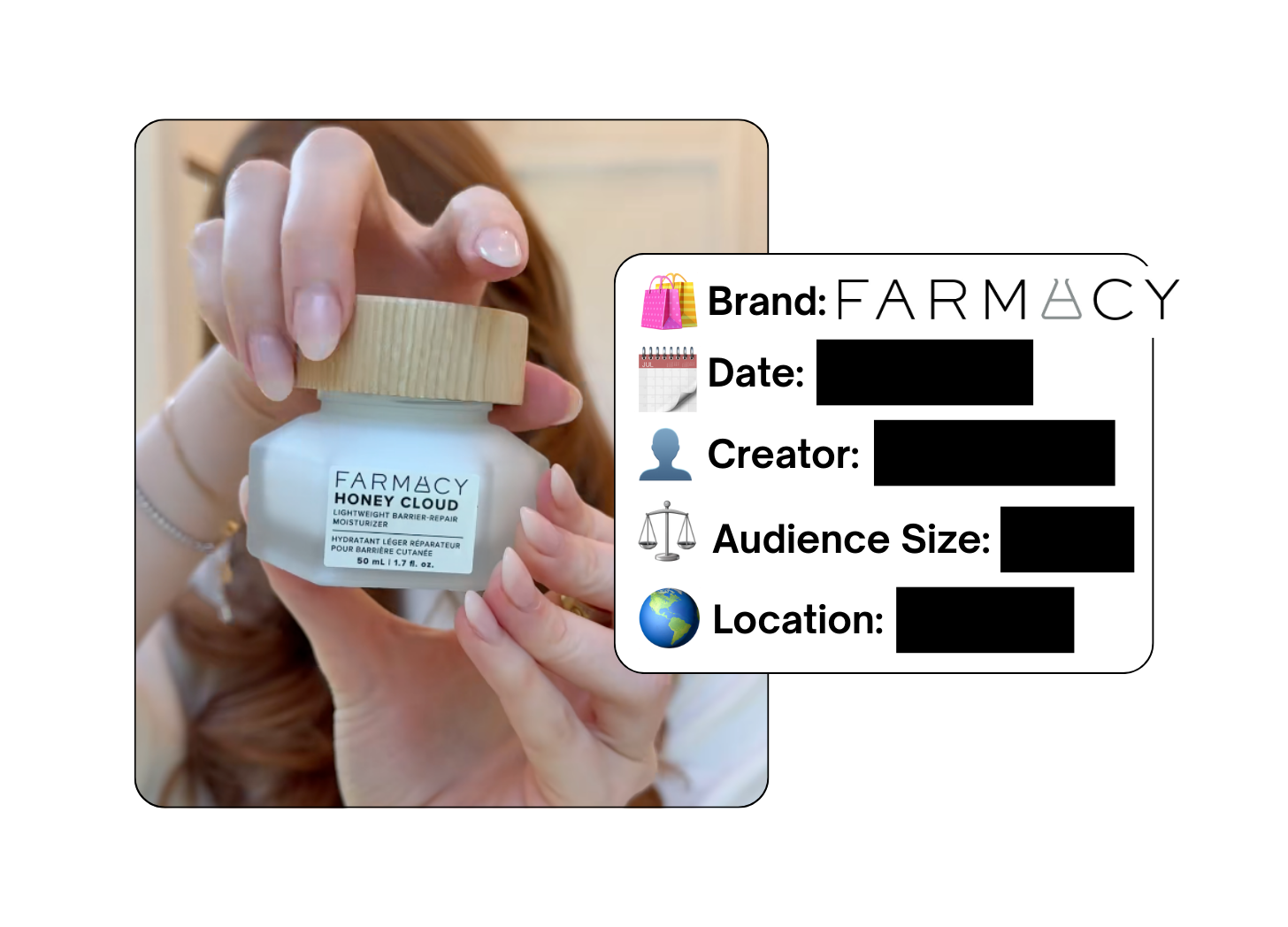 Spotted: Farmacy Beauty in a new paid collab