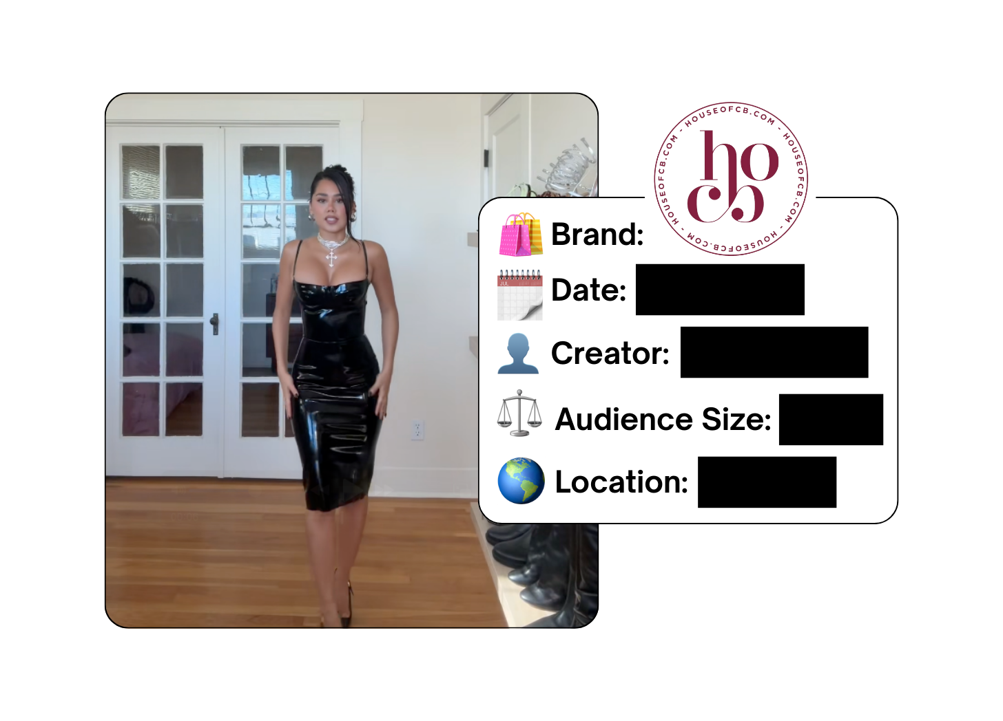 Spotted: ‎House of CB in a new paid collab