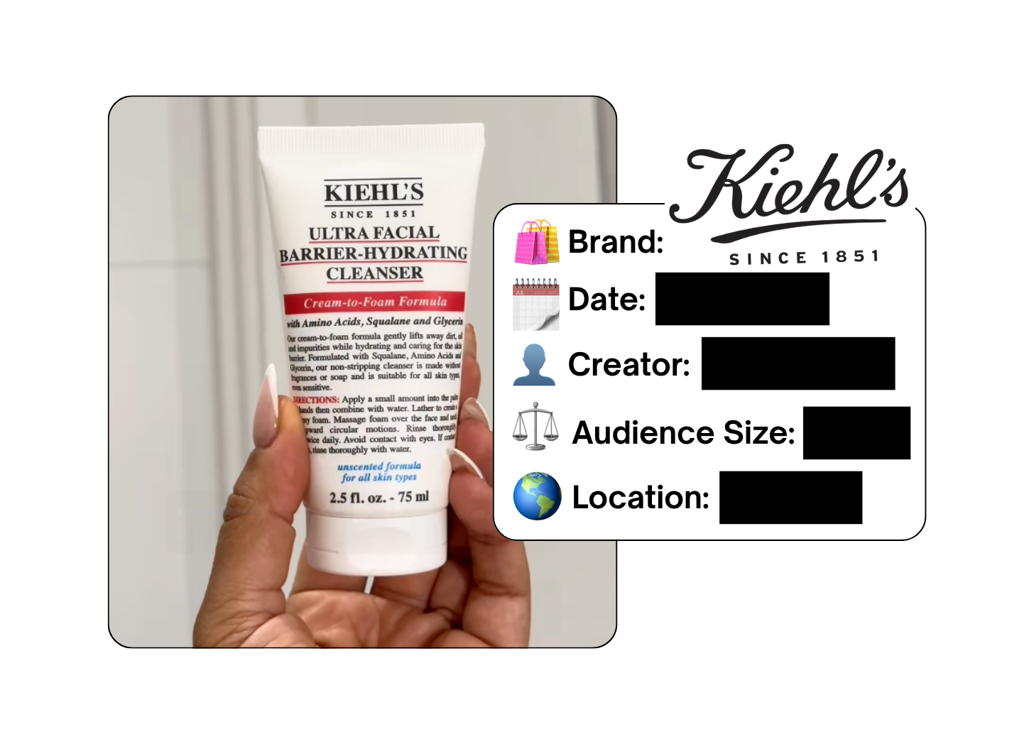 Spotted: Kiehl's in a new paid collab