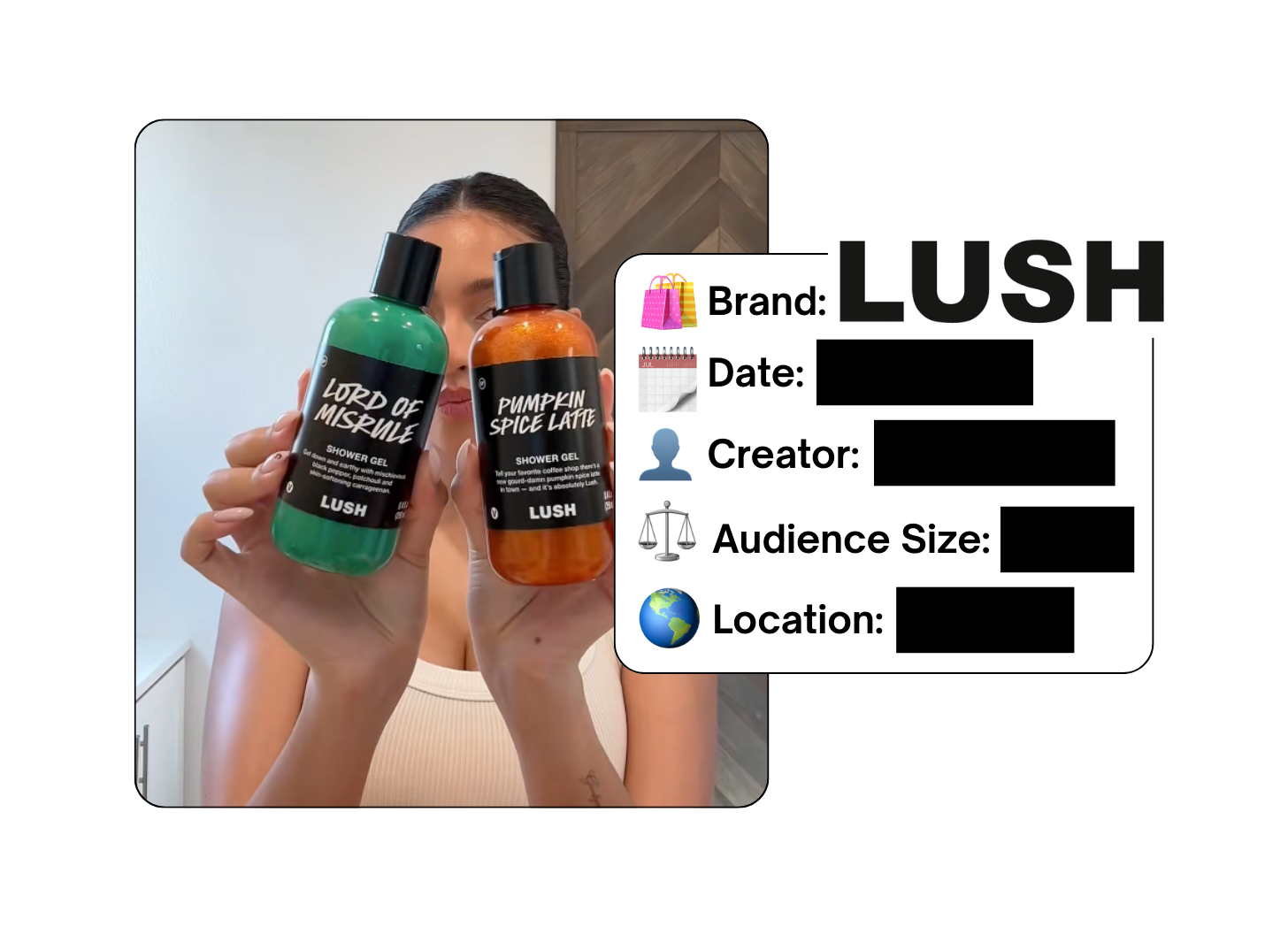 Spotted: LUSH in a new paid collab