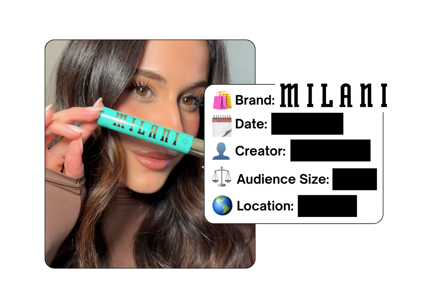 Spotted: Milani Cosmetics in a new paid collab
