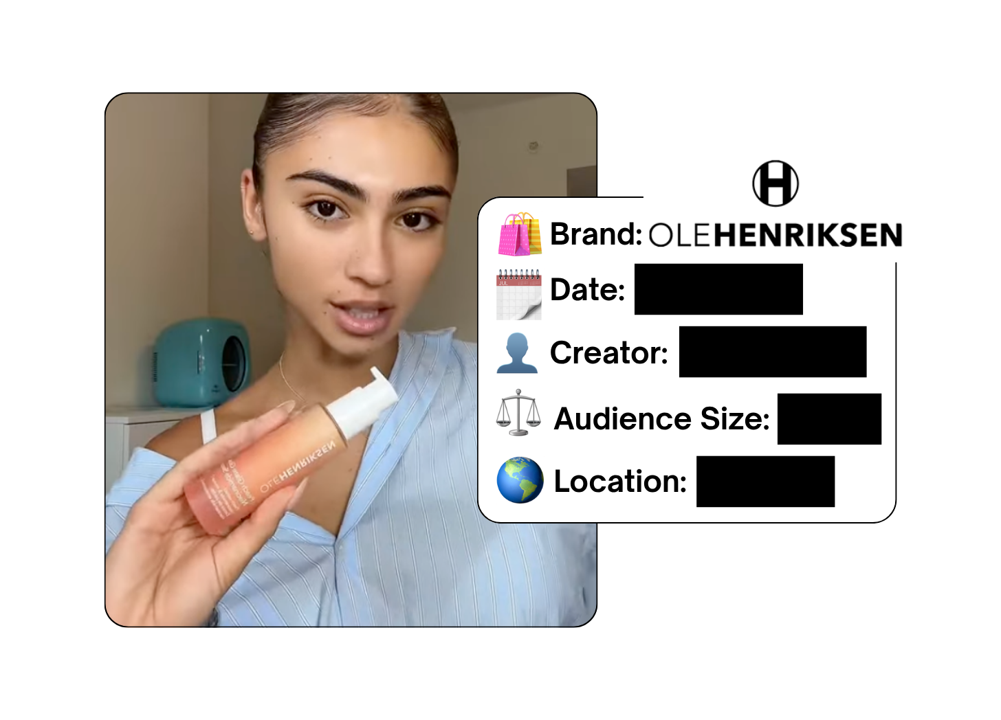 Spotted: Ole Henriksen in a new paid collab