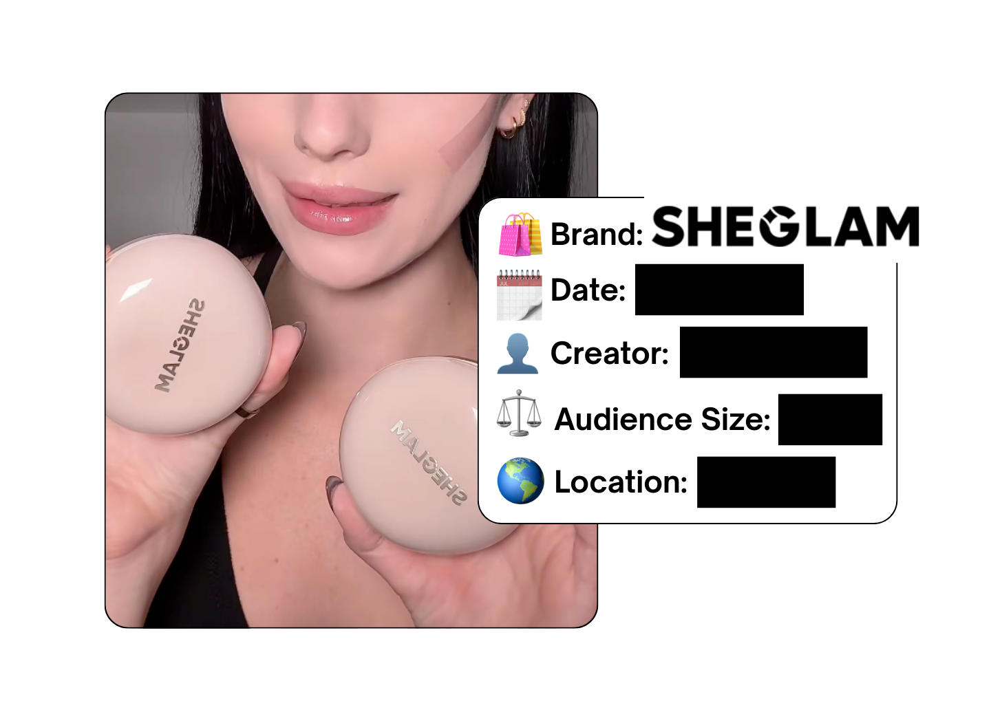 Spotted: SHEGLAM in a new paid collab