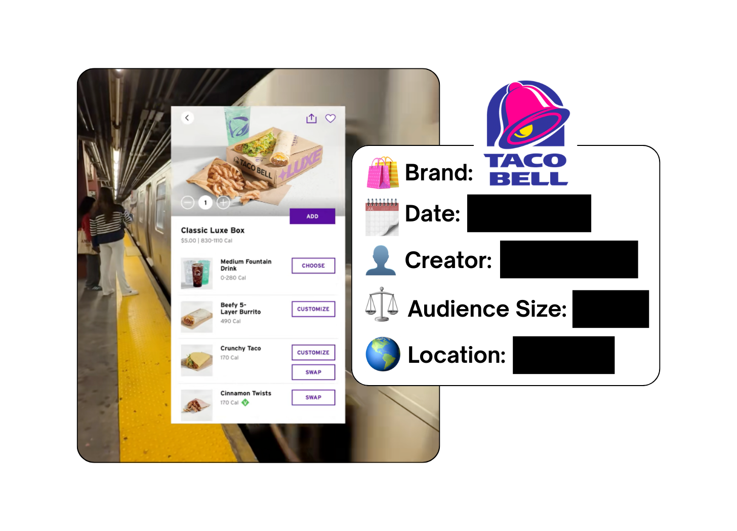 Spotted: Taco Bell in a new paid collab