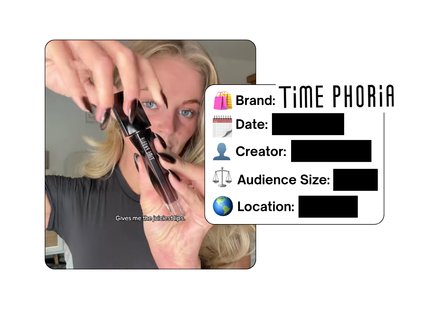 Spotted: Time Phoria in a new paid collab
