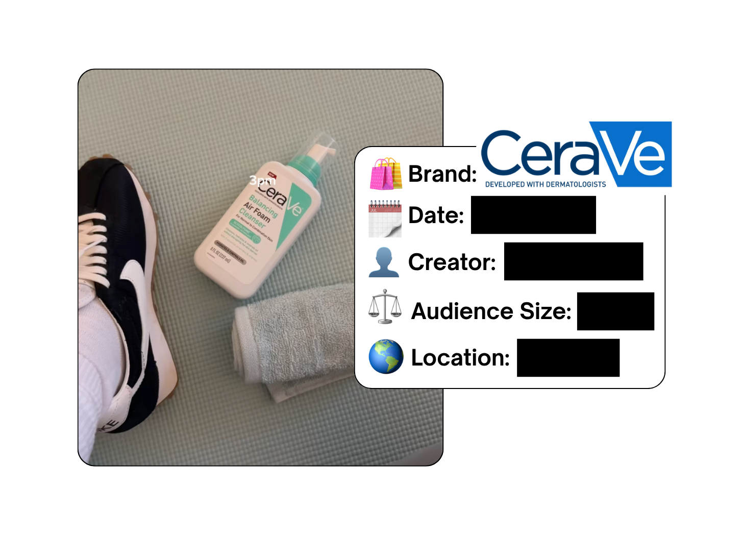 Spotted: CeraVe in a new paid collab