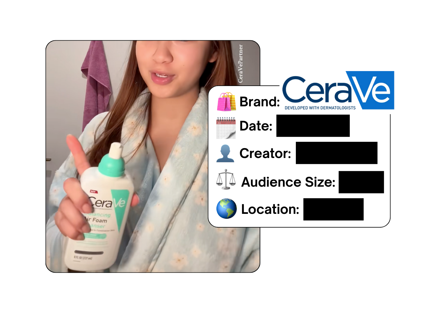 Spotted: CeraVe in a new paid collab