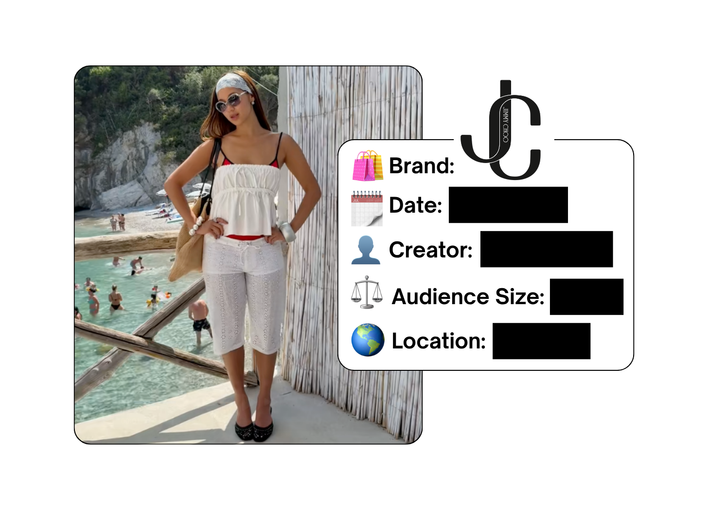 Spotted: Jimmy Choo in a new paid collab