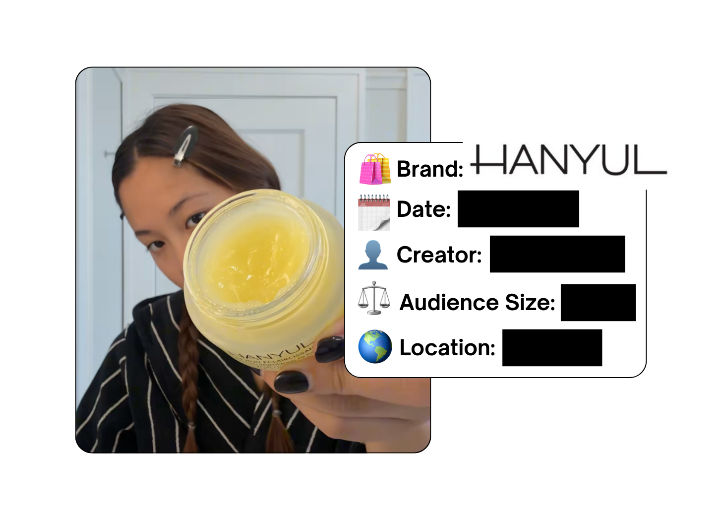 Spotted: HANYUL in a new paid collab