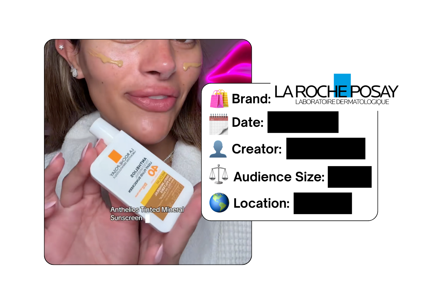 Spotted: La Roche-Posay in a new paid collab