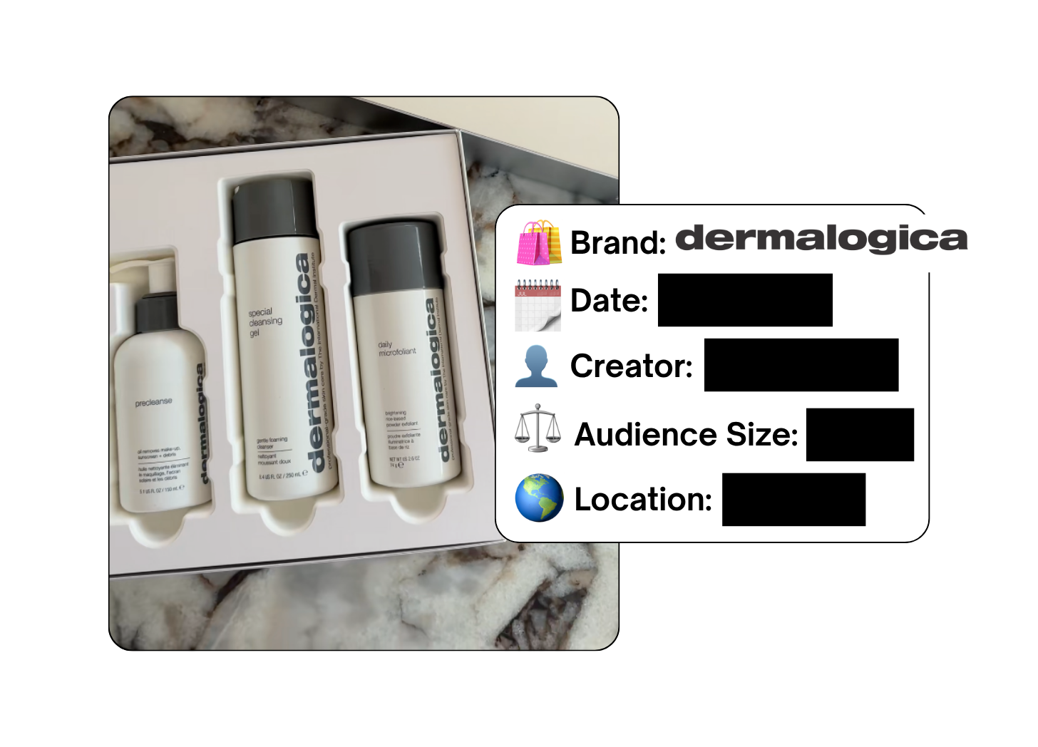 Spotted: Dermalogica in a new paid collab