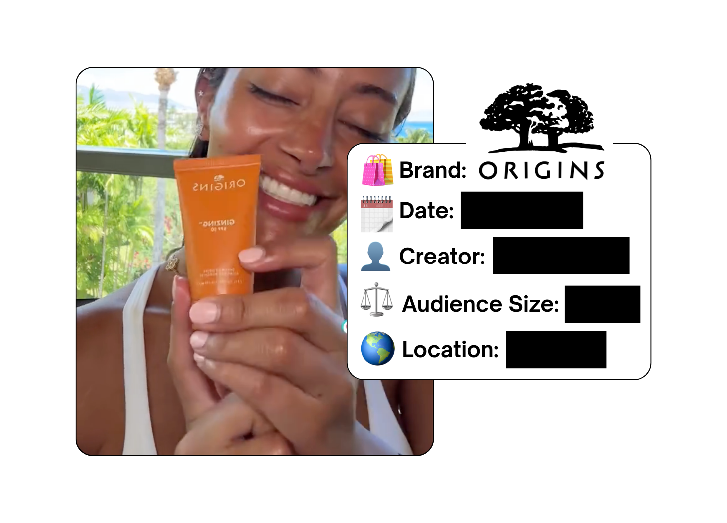 Spotted: Origins in a new paid collab
