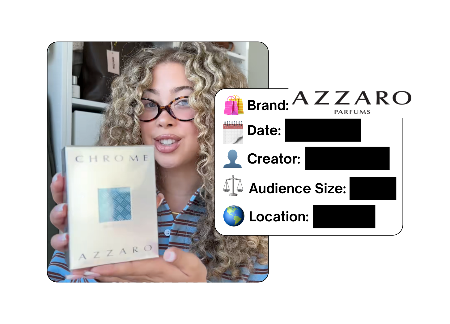 Spotted: AZZARO in a new paid collab