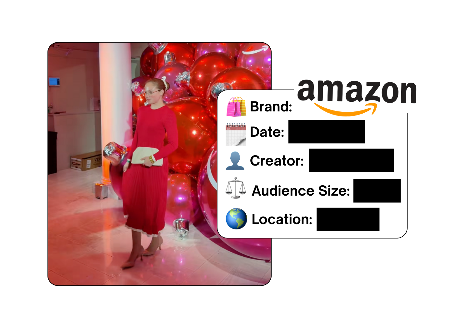 Spotted: Amazon in a new paid collab