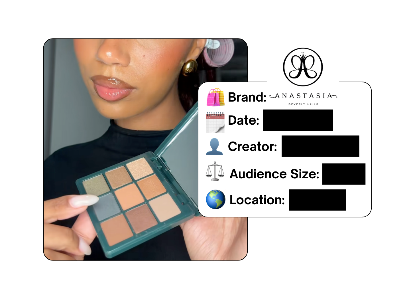 Spotted: Anastasia Beverly Hills in a new paid collab