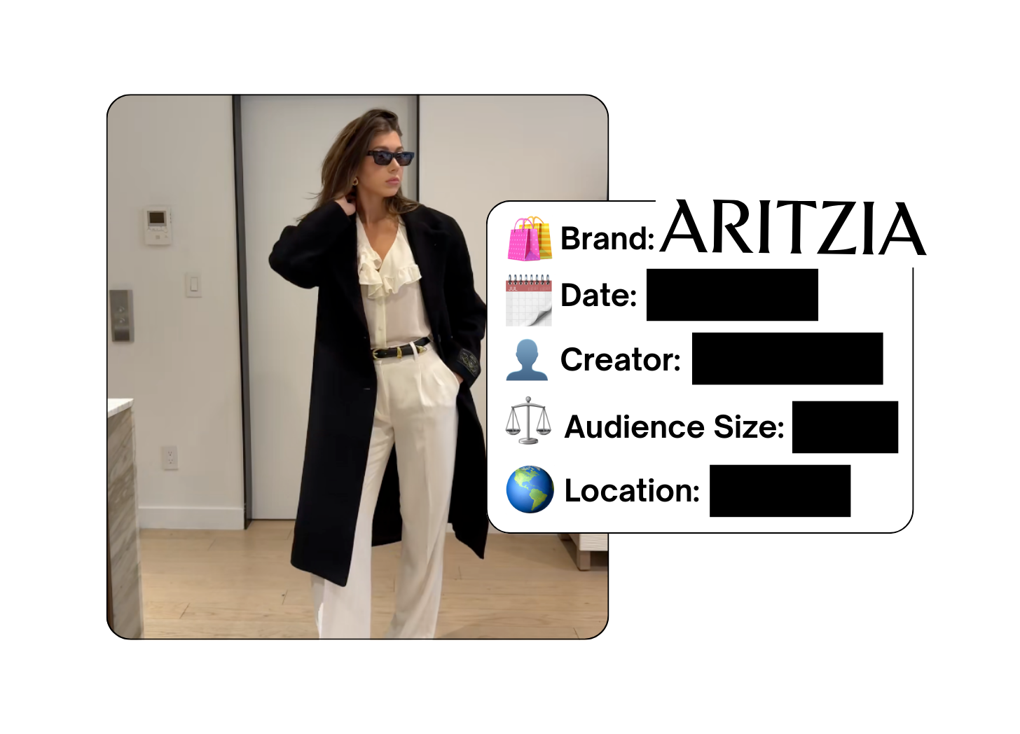 Spotted: Aritzia in a new paid collab