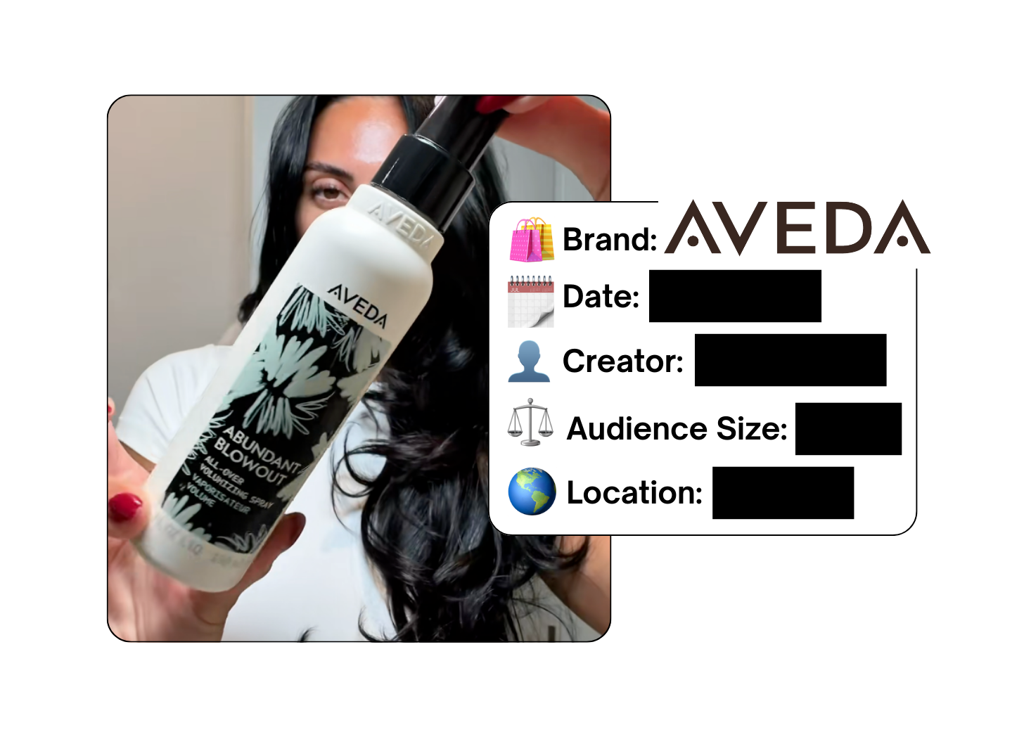 Spotted: Aveda in a new paid collab