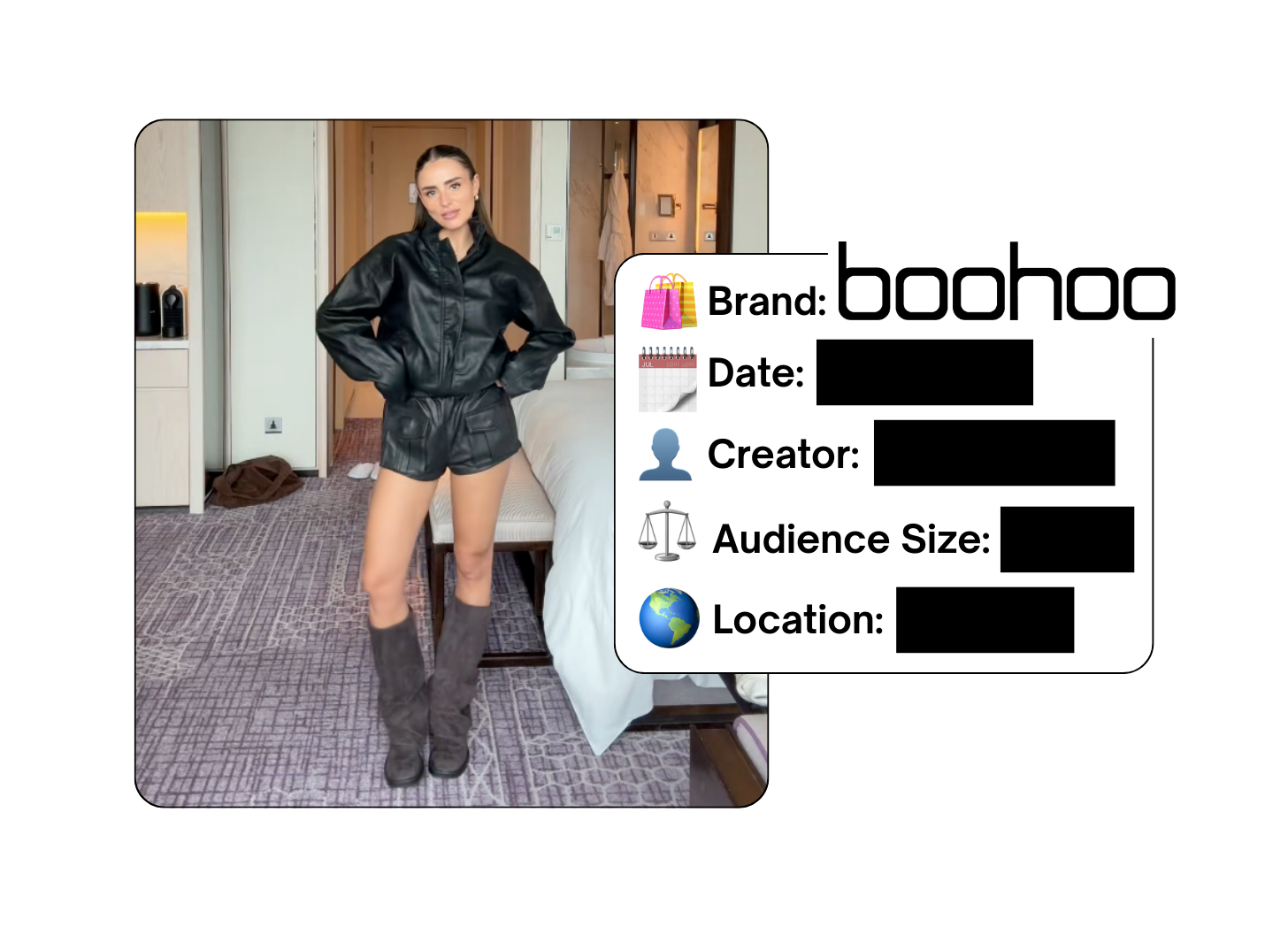 Spotted: Boohoo in a new paid collab