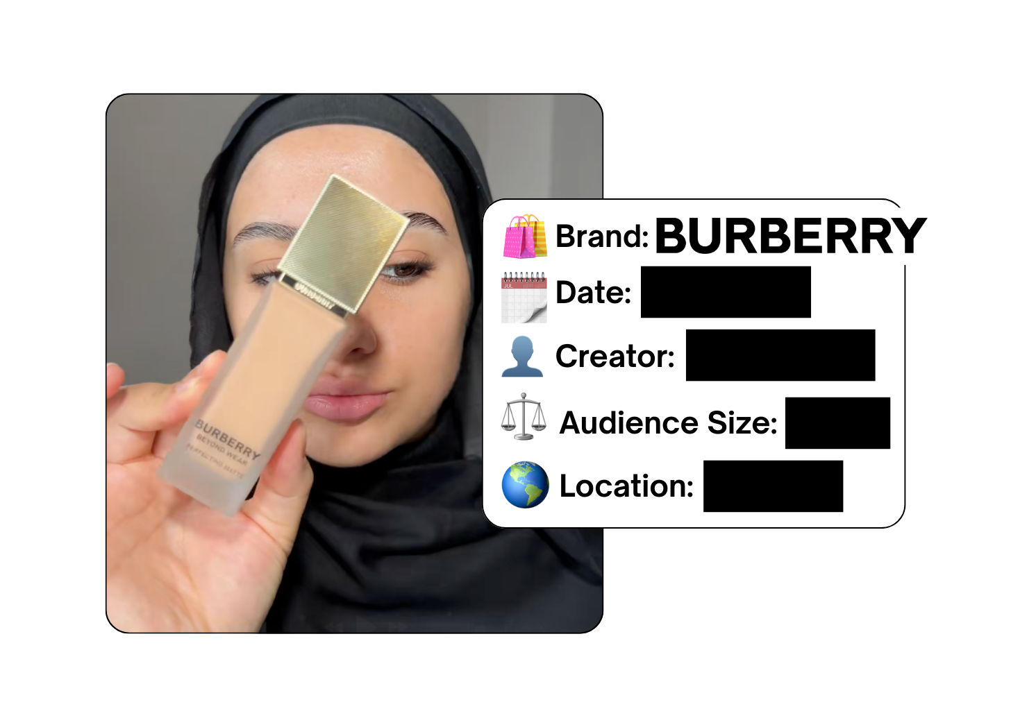 Spotted: Burberry Beauty in a new paid collab