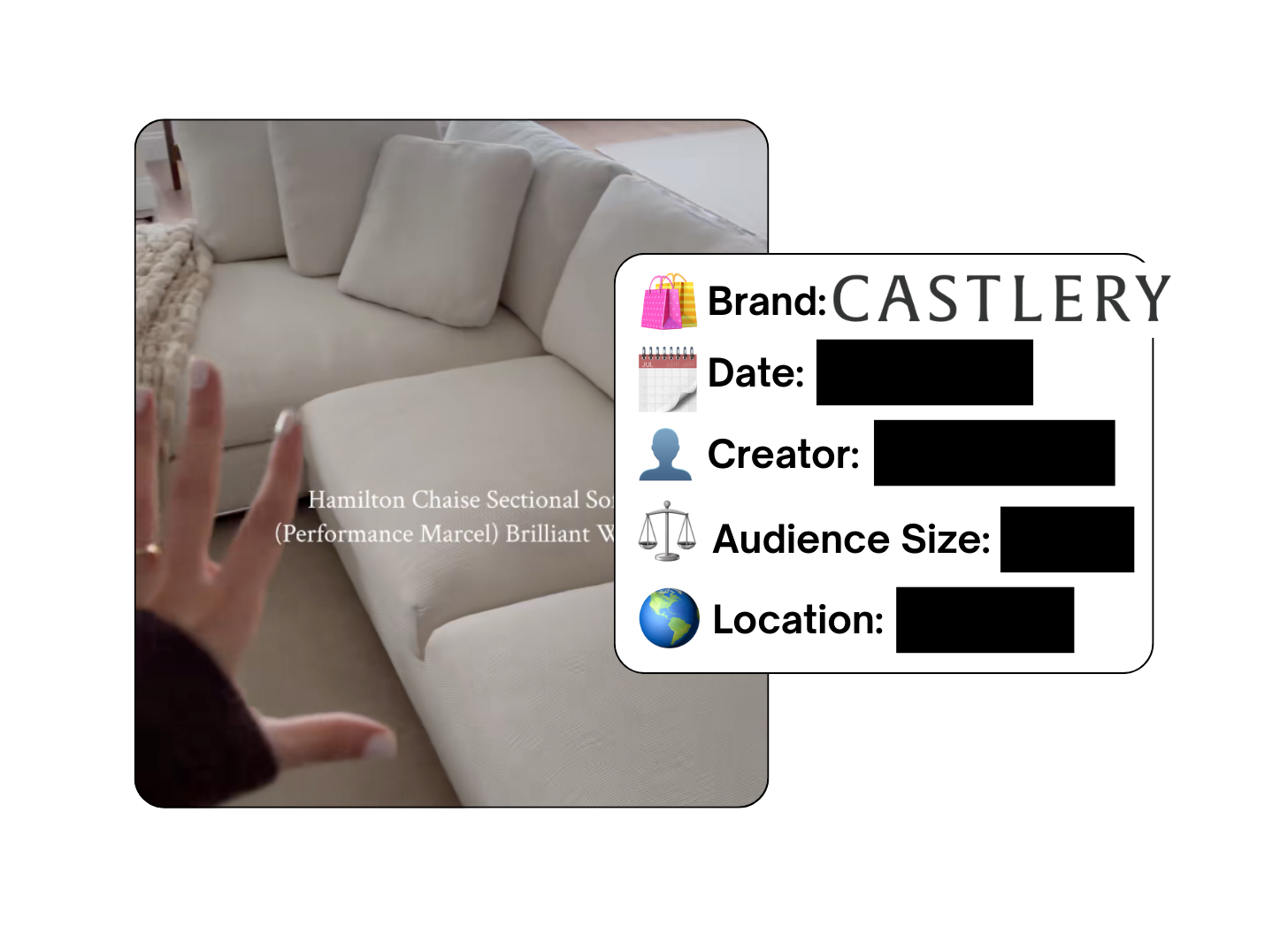 Spotted: Castlery in a new paid collab