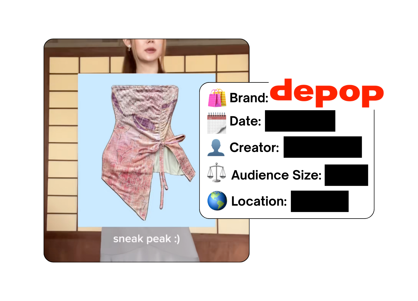 Spotted: Depop in a new paid collab